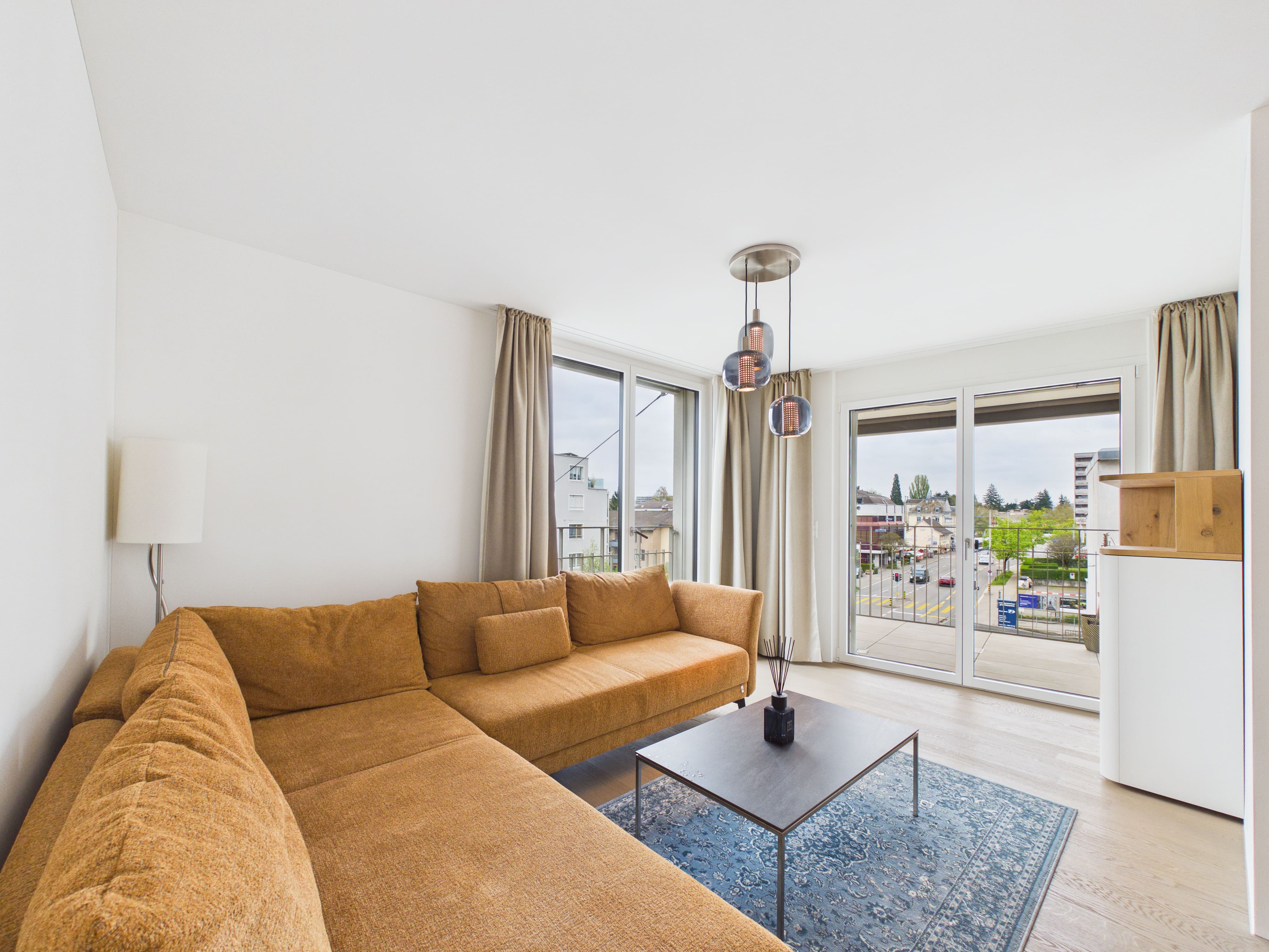 Zürich Designer Apartment Living Room